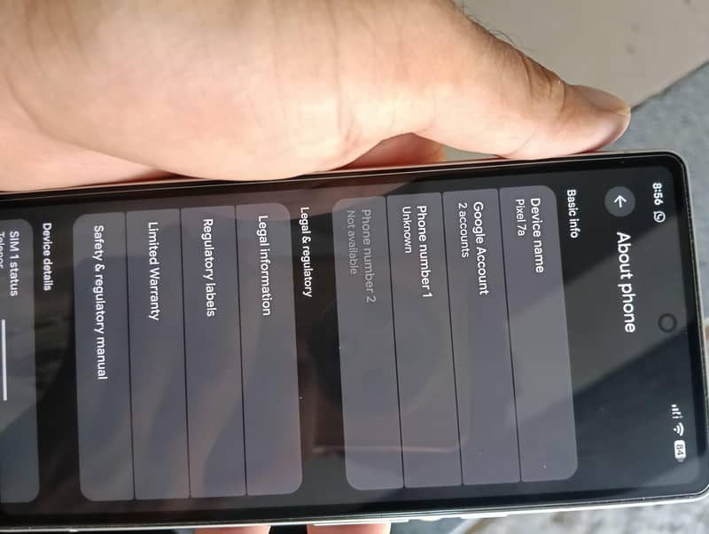 Google Pixel 7a 4
