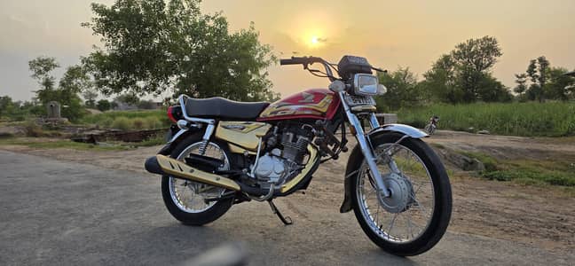 cg 125 gold 1 hand used