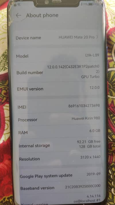 Huawei Mate 20 Pro