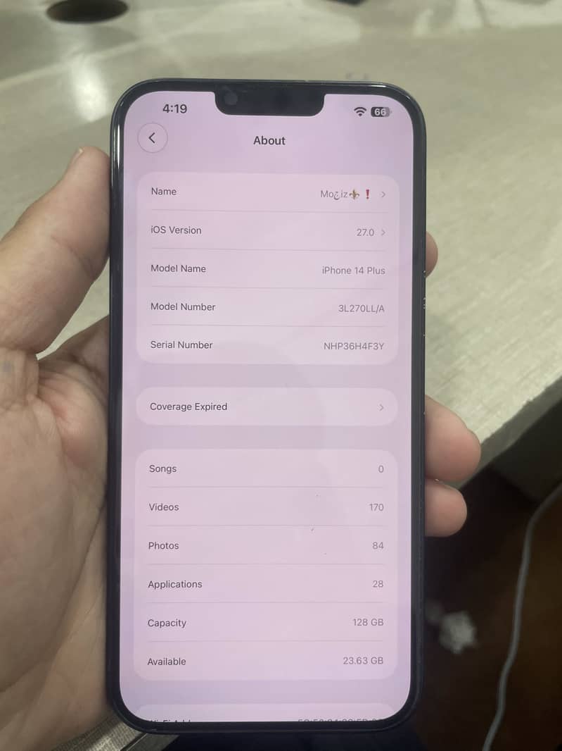 Apple iPhone 14 plus 4