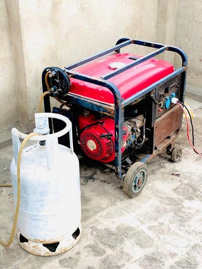 5 kv generator with gas kit house, ac and water pump load easily