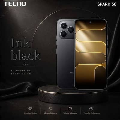 Tecno Spark 50 New Model Smart Phone.