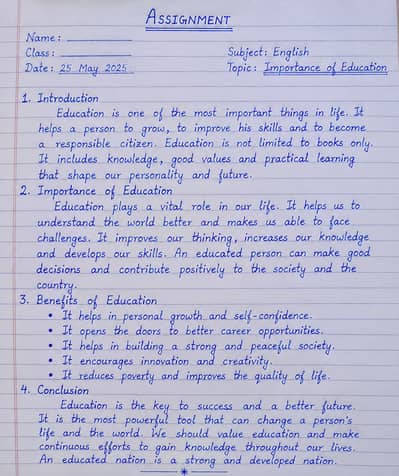 assignment writing