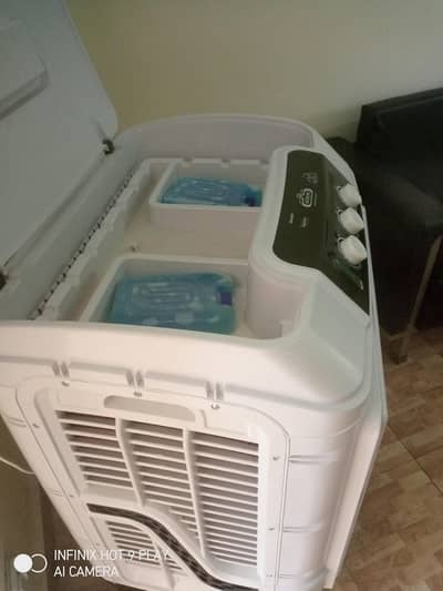 Modern company 1 month used new condition ac/ dc