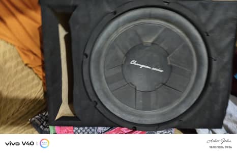 Audiobose V12 AB-450 and Woofer