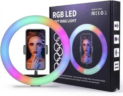 RGB multi color ring light MJ 30