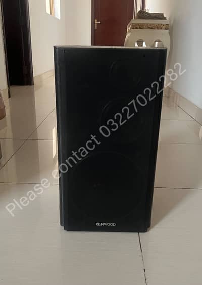 Kenwood 3 Way 3 Speaker System x 4
