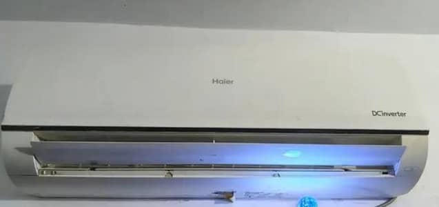 Haier 1.5 ton DC inverter heat and cool totally genuine luch condition