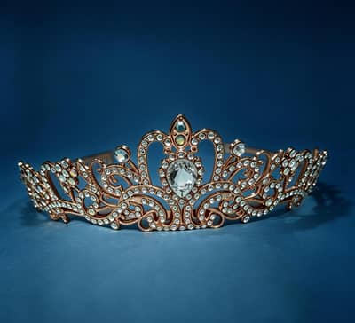 bridal heavy metal crown