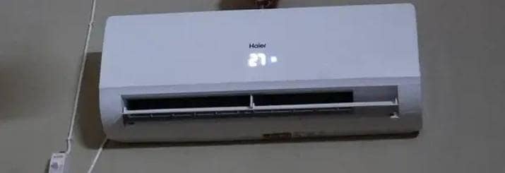 Haier 1 ton DC inverter heat and cool totally genuine luch condition