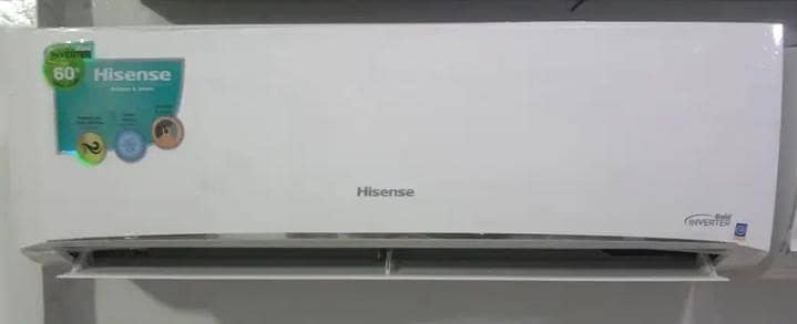 Hisense 1.5 ton DC inverter heat and cool totally genuine No repier