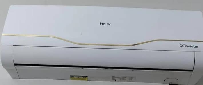 Haier 1.5 ton DC inverter heat and cool totally genuine No repier