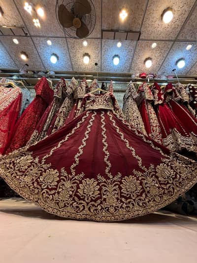 Beautiful Bridal Lehenga For Barrat (one time use)