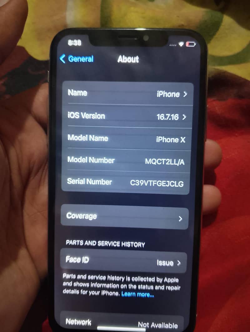 Apple iPhone X 7