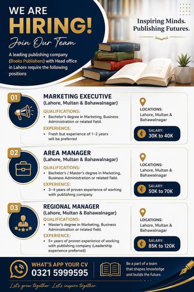Area Manager & Regional Manager