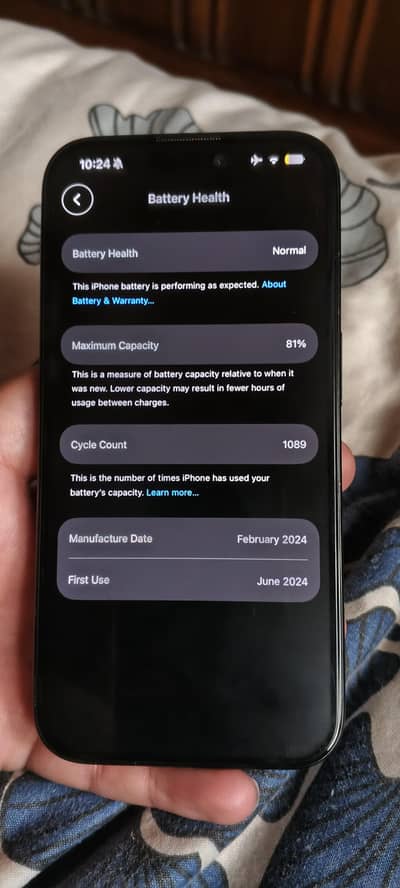 Iphone 15 pro 128 GB Jv