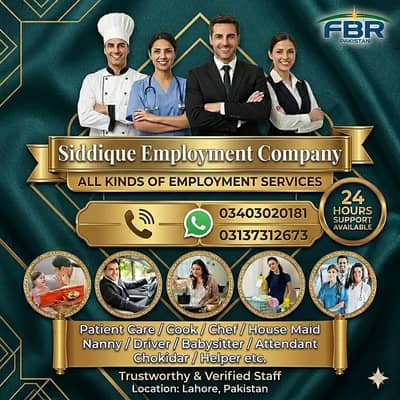 Maids/Babysitter/Cook/Patient Care/Nanny/Driver/Helper /Available