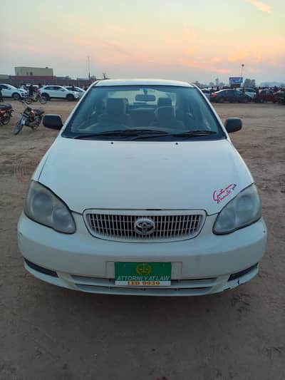Toyota Corolla XLI 2007
