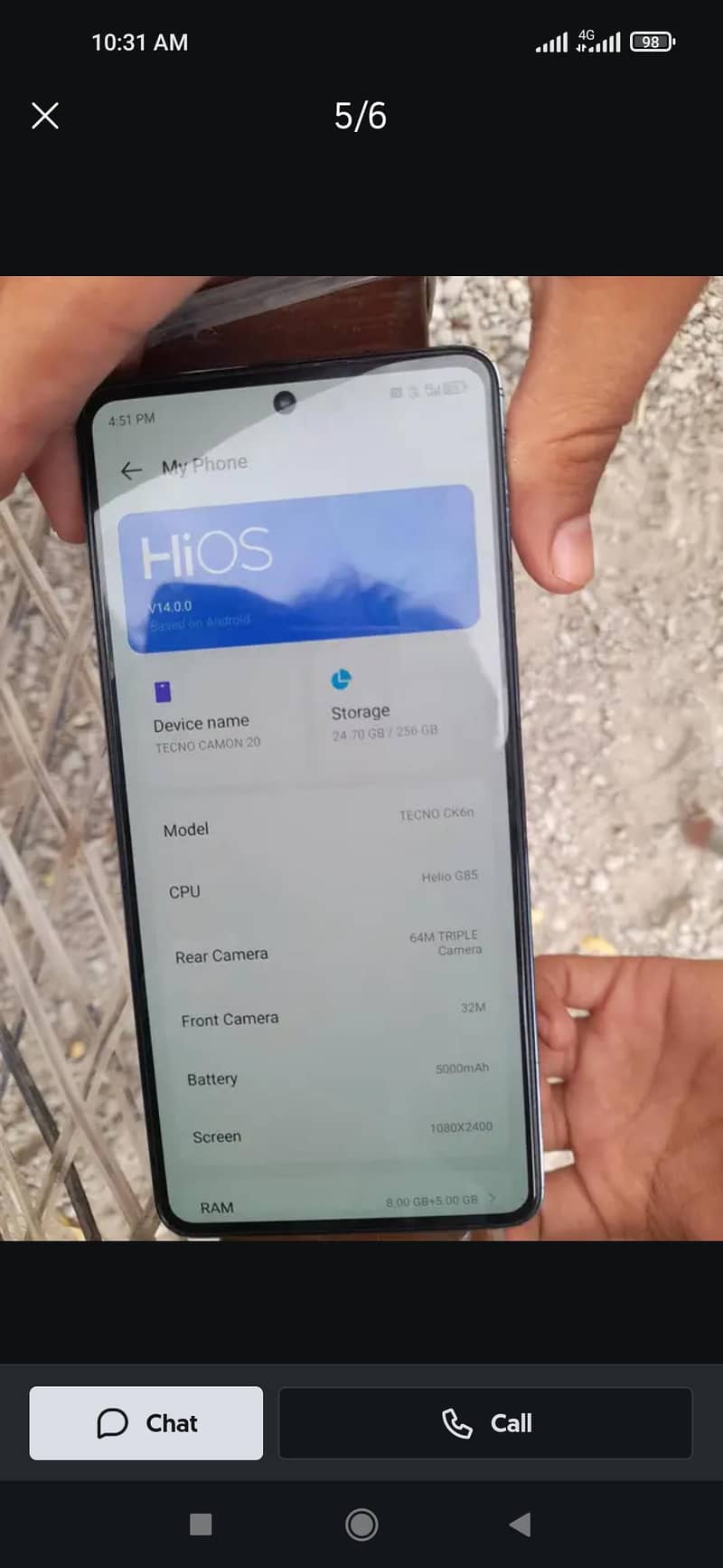 Tecno CAMON 20 Pro 0