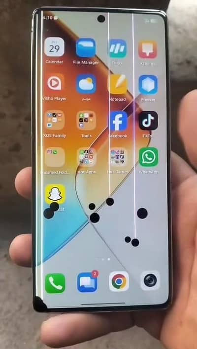 Infinix Note 40 8/256 PTA official approve hai location attock
