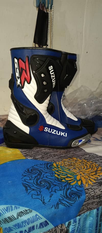 motorbike leather boots