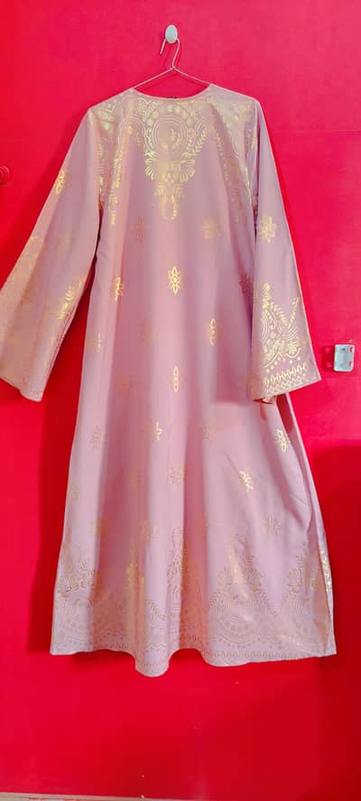 Pink Abaya (imported)