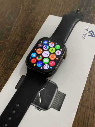 Watch 9 pro max. Super amoled display
