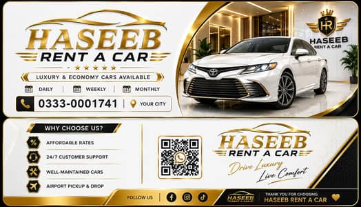 Haseeb rent a car all cars available for rent