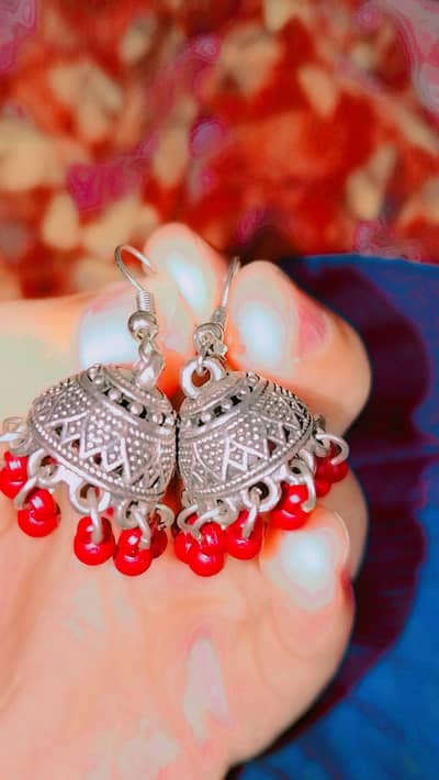 artificial jhumki