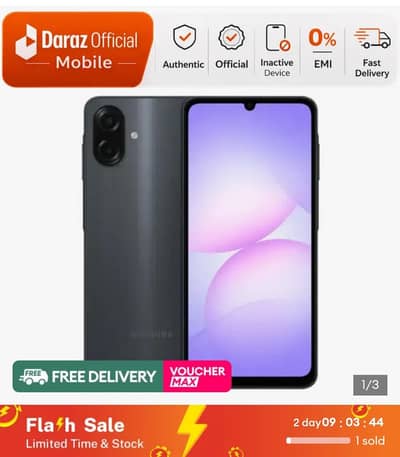 Samsung Galaxy A07 6GB RAM + 128GB ROM (PTA Approved) – Brand New