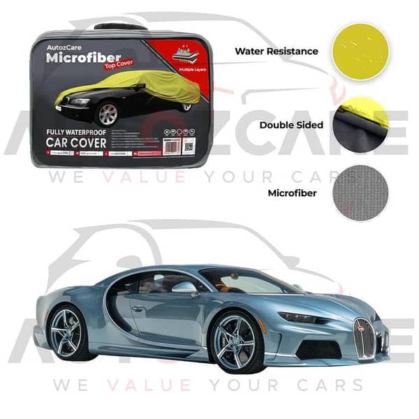 Bugati Chiron Microfiber Car Top Cover - Model 2016-2024