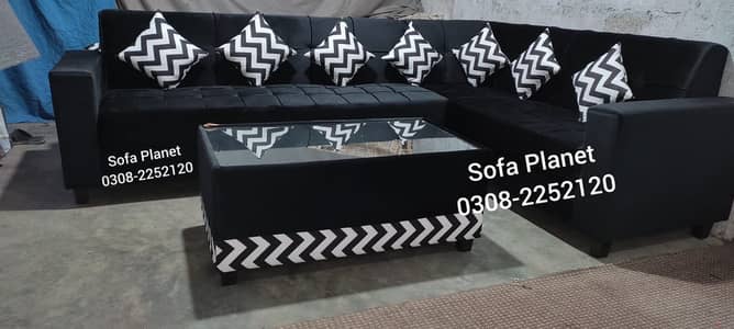 5 Seater L Shap Corner Sofa Set / 6 Seater L shape Sofa Set/ Sofa Set