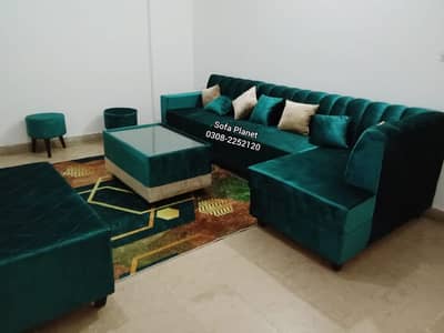 5 Seater L Shape Corner Sofa Set / 6 Seater L shape Sofa Set/ Sofa Set