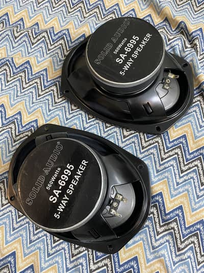 Solid Audio car Speakers