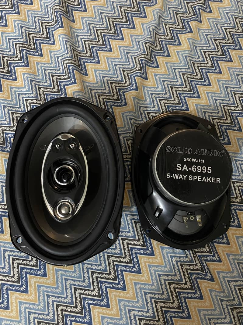 Solid Audio car Speakers 1