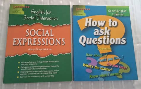 English Books Bundle - Social Expressions + How to Ask Questions