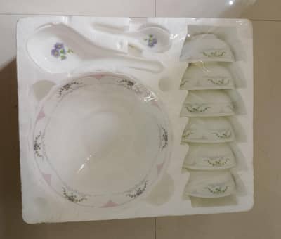 Bowls, Tray and spoons