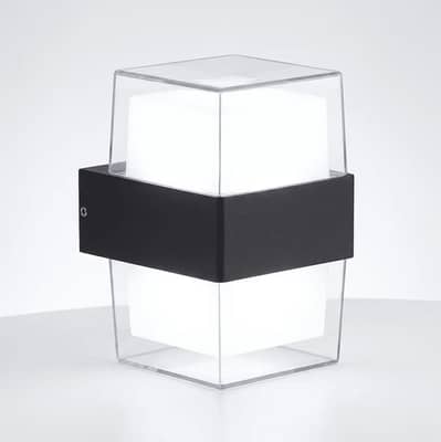 Modern Hexa LED Wall Light (ABS) – Geometric Indoor & Outdoor Wall Sco
