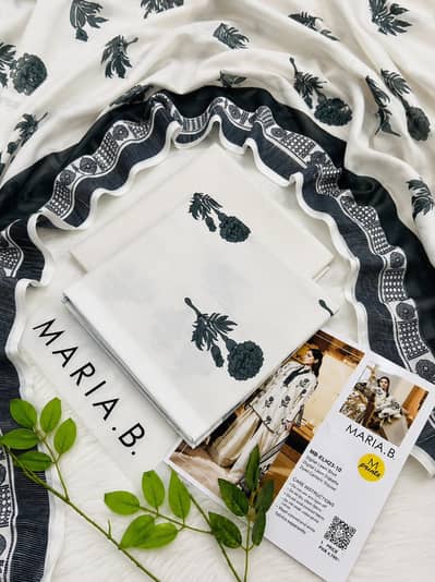 MARIA. B 3 PIECE LAWN SUIT | LIMITED OFFER