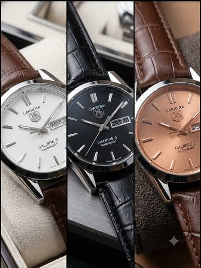 Men's Fashion Watch | Premium Leather Strap [FREE DELIVERY]