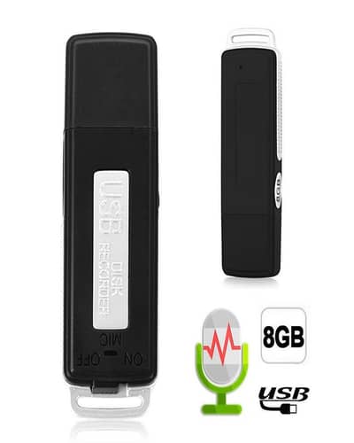 Mini 8GB USB Pen Flash Drive Disk Digital Audio Voice Recorder