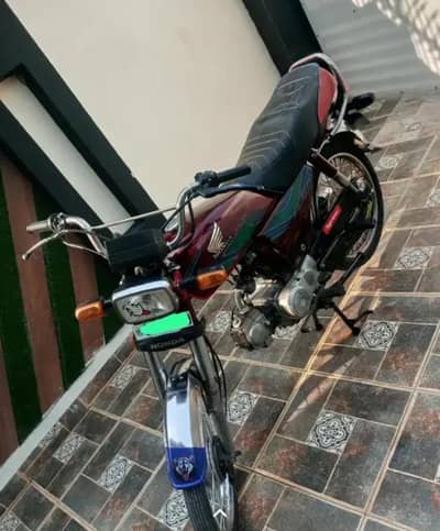 Honda CD 70 bike 2017 / 18 documents completed
