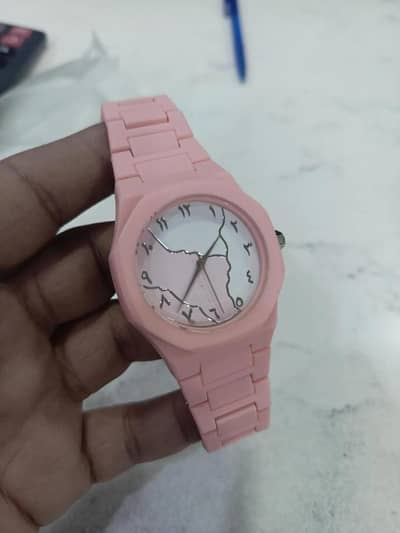 Pink Analog watch for women with Cute Dial