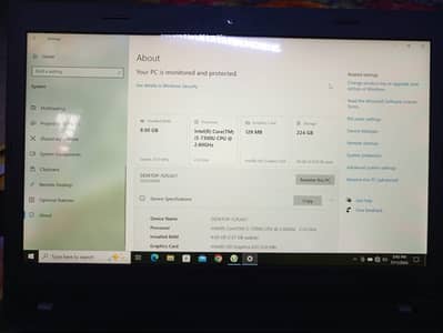Cor i5 7th generation laptop