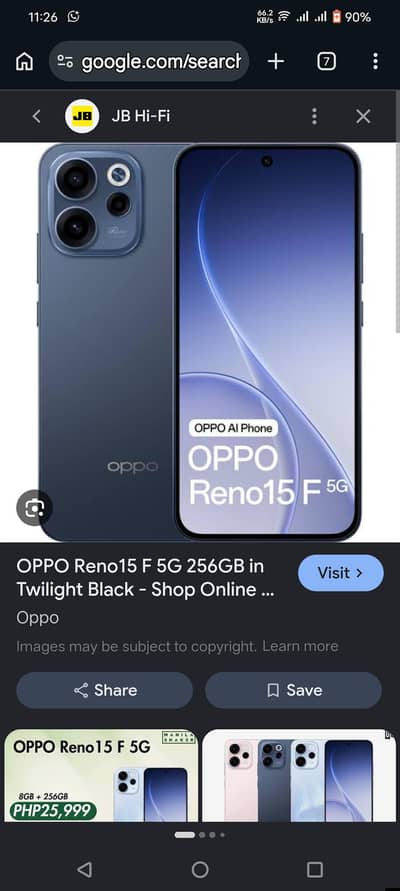 OPPO Reno 15f 5g
