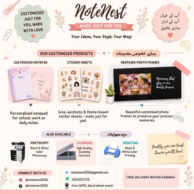 Customized Notepads & Diaries