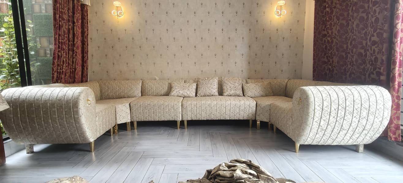 Imported L shape sofa set. 0