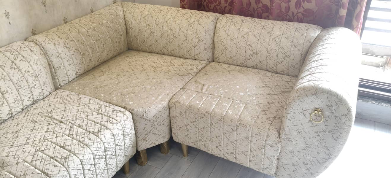 Imported L shape sofa set. 3