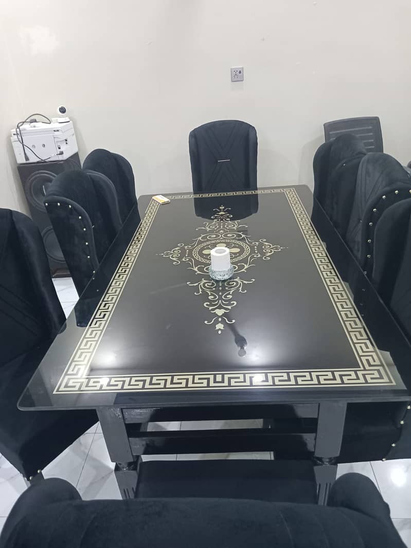Dining Table Dining Table Set 6 Seater Customized Design 7