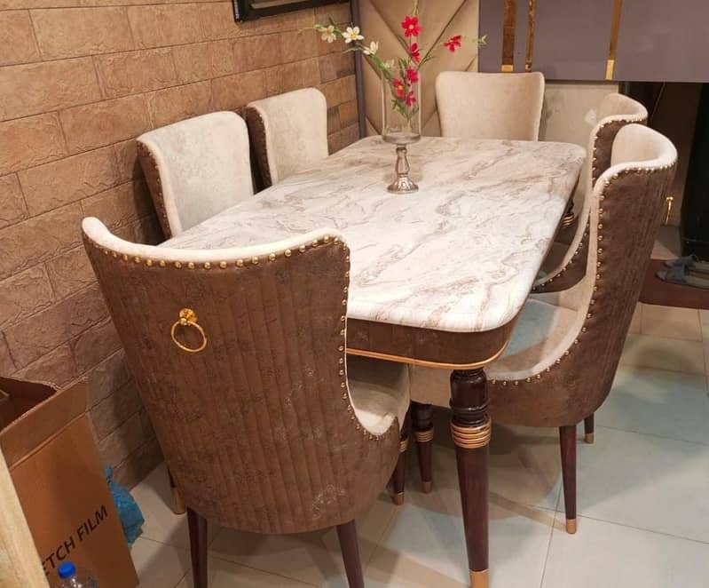 Dining Table Dining Table Set 6 Seater Customized Design 15